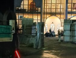 Polres Jayawijaya Amankan Pelaksanaan Sholat Tarawih di Masjid Jami Al-Ihsan Wamena