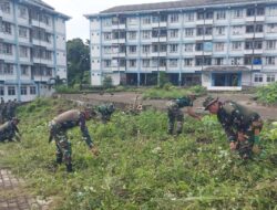 Koramil Jajaran Kodim 1310/Bitung Gelar Gerakan Indonesia Asri, Wujud Nyata Kepedulian Lingkungan dan Kemanunggalan TNI-Rakyat