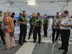 Perkuat Kerjasama Maritim Indonesia-Jepang, Dandim 1310/Bitung Hadiri Kegiatan Cocktail Party Kunjungan Kapal Latih Jepang di Sulut