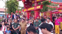Perkokoh Nilai Toleransi, Dandim 1310/Bitung dan Forkopimda Bitung Hadiri Prosesi Keagamaan Goan Siao/Cap Go Meh 2577 Kongzili Tahun 2026