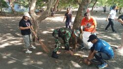 Semangat Kebersamaan dan Kepedulian, Koramil 01 Bitung Kolaborasi Bersama Lintas Sektoral Gaungkan Gerakan Indonesia Asri