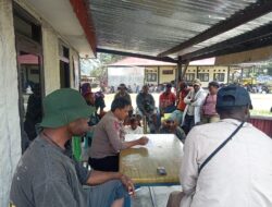 Bhabinkamtibmas Polsek Wamena Kota Fasilitasi Mediasi Permasalahan Warga
