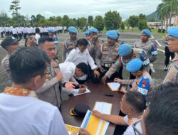 Polda Papua Barat Lakukan Pengecekan Pemegang dan Kelayakan Senjata Api Personel