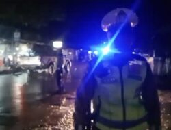 Sat Lantas Polres Jayawijaya Laksanakan Patroli Blue Light Cegah Balap Liar di Kota Wamena