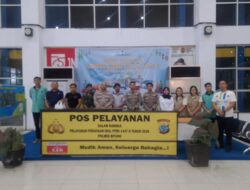 Pantau Arus Mudik Jelang Idul Fitri 1447 Hijriah, Kodim 1310/Bitung Terjunkan Personel Siaga di Pos-Pos Pengamanan