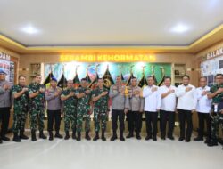 Kapolda Papua Barat Silaturahmi Bersama Pangdam XVIII/Kasuari, Perkuat Sinergitas TNI–Polri