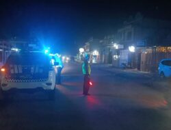 Sat Lantas Polres Jayawijaya Laksanakan Patroli Blue Light, Ciptakan Kamseltibcarlantas di Kota Wamena
