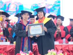 Wakapolda Papua Barat Hadiri Wisuda Universitas Caritas Indonesia sebagai Dukungan terhadap Pengembangan SDM