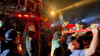 Respon Cepat Polres Jayawijaya, Kebakaran 4 Ruko di Wamena Berhasil Dipadamkan