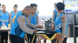 Pelaksanaan Pakta Integritas dan Pengambilan Sumpah Warnai Penerimaan Terpadu Calon Anggota Polri TA 2026
