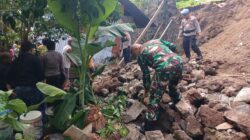 Aksi Sigap Gerak Cepat Bantu Warga, Kodim 1310/Bitung Beri Pertolongan Korban Bencana Gempa