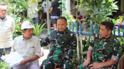Dorong Konektivitas dan Pertumbuhan Ekonomi, Dandim 1310/Bitung Dampingi Pangdam XIII/Merdeka Tinjau Pembangunan Jembatan Perintis Garuda