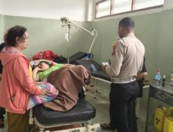 Respon Cepat Polsek Wamena Kota, Tangani Laka Lantas Dijalan Hom – Hom