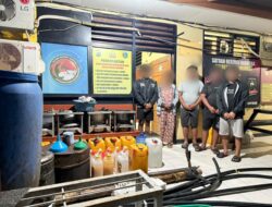 Satuan Reserse Narkoba Polresta Manokwari Berhasil Ungkap Tindak Pidana Pangan Minuman Keras Cap Tikus (CT)
