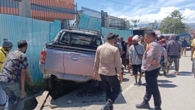 Akibat Belum Mahir, Pelajar Alami Laka Tunggal