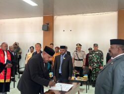 Pelantikan Sekda Lanny Jaya Berlangsung Khidmat, Polri Pastikan Pengamanan Maksimal