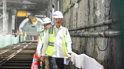 Wapres Tinjau Progres MRT Fase 2A, Tegaskan Transportasi Publik Modern Jadi Prioritas Nasional