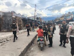 Polres Jayawijaya Intensifkan Patroli, Kamtibmas Aman Kondusif