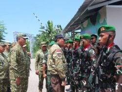 Menhan RI Tekankan Profesionalisme dan Kedekatan Prajurit dengan Rakyat, dalam Kunjungan Kerja ke YTP 916/BS 