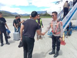 Keberangkatan Kaesang Pangarep dari Bandara Wamena Berjalan Aman dan Lancar