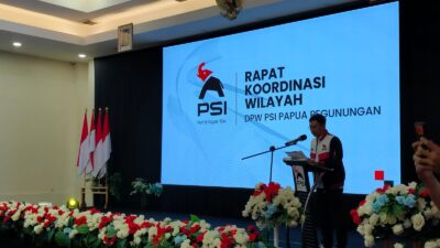 Polres Jayawijaya Amankan Pelaksanaan Rakorwil DPW PSI Papua Pegunungan di Wamena