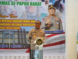 Kapolda Papua Barat Gelar Tatap Muka Bersama Ormas Se-Papua Barat 