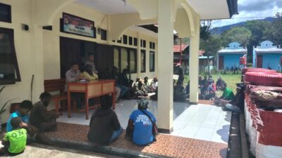Polsek Bolakme Fasilitasi Mediasi Penyelesaian Kasus Perzinahan Berjalan Aman dan Kondusif