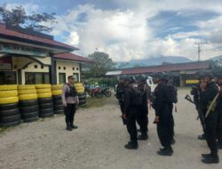 Polsek Wamena Kota Gelar Patroli dan Pengamanan Kegiatan Masyarakat, Situasi Kamtibmas Terkendali
