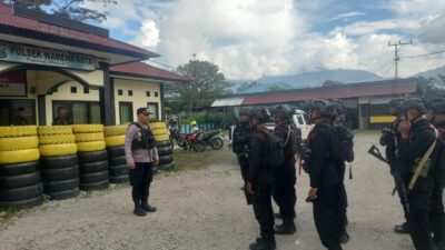 Polsek Wamena Kota Gelar Patroli dan Pengamanan Kegiatan Masyarakat, Situasi Kamtibmas Terkendali