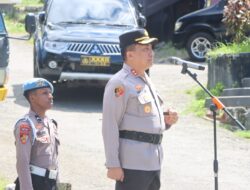 Kapolres Fakfak Pimpin Sertijab Pejabat Utama dan Kapolsek Jajaran