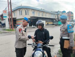 Propam Polres Jayawijaya Gelar Gaktibplin, Tegakkan Disiplin Personel