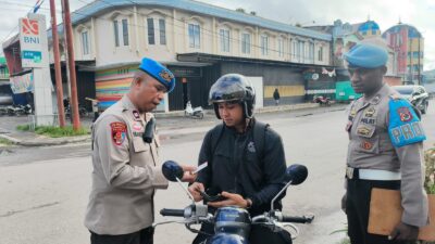 Propam Polres Jayawijaya Gelar Gaktibplin, Tegakkan Disiplin Personel