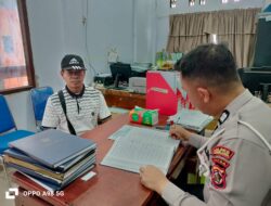Satlantas Polres Jayawijaya Catat Satu Laka Lantas, Arus Lalu Lintas Terkendali