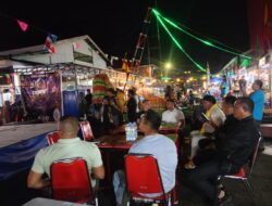 Pererat Hubungan Pemerintah, TNI dan Warga, Kodim 1310/Bitung Nonton Bareng Pembukaan Piala Dunia 2026 di Zona Bakubae Pasar Cita Bitung
