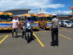 Sambut Ribuan Peserta Pesparawi Nasional XIV, Polda Papua Barat Siagakan Pengamanan di Bandara Rendani