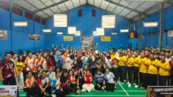 Polda Papua Barat Gelar Lomba Bulutangkis Sambut Hari Bhayangkara ke-80