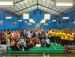 Polda Papua Barat Gelar Lomba Bulutangkis Sambut Hari Bhayangkara ke-80