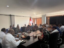 Waka Polsek Wamena Kota Hadiri Rapat Persiapan Penyerahan Lhp Bpk RI