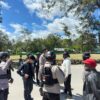 Patroli Gabungan Polres Jayawijaya dan Brimob Jaga Kamtibmas Kota Wamena Tetap Kondusif