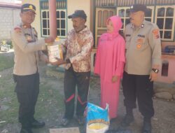 Kasubbag Faskon Polres Jayawijaya Laksanakan Anjangsana Dalam Rangka Hari Bhayangkara ke-80