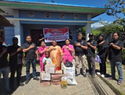 Satresnarkoba Polres Jayawijaya Gelar Anjangsana Kepada Purnawirawan dan Warakawuri Jelang Hari Bhayangkara ke-80