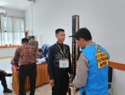 Pemeriksaan Administrasi Akhir Casis Bintara Polri Polres Jayawijaya Berjalan Lancar
