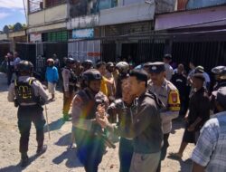 Patroli Regu Siaga I Polres Jayawijaya Jaga Stabilitas Kamtibmas di Kota Wamena