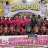 SRIKANDI FC POLRES FAKFAK JUARA! Borong Tiga Gelar Individu di Kaimana