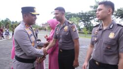 Polda Papua Barat Gelar Upacara Kenaikan Pangkat 575 Personel Polri dan PNS Polri 