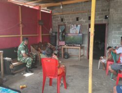 Nobar Piala Dunia 2026, Babinsa Koramil 1310-02/Lembeh Perkokoh Kebersamaan Dengan Warga Binaan