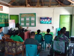 Nobar Piala Dunia 2026, Koramil 1310-06/Airmadidi Perkokoh Kebersamaan Dengan Warga Binaan