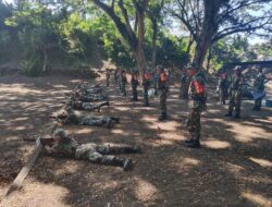 Asah Kemampuan Menembak Prajurit, Kodim 1310/Bitung Gelar Latihan Menembak Senjata Ringan (Latbakjatri) Semester I TA 2026