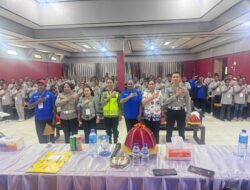 Sat Lantas Polres Jayawijaya Berikan Edukasi Keselamatan Berlalu Lintas Kepada Peserta Program Afirmasi Pendidikan Menengah
