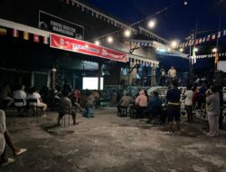 Nobar Bersama Wartawan, Kabid Humas Polda Papua Barat Sampaikan Imbauan Kamtibmas